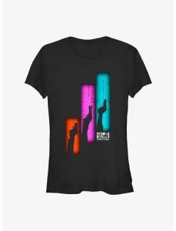 Promo ✨ Cowboy Bebop Gun Panels Girl's T-Shirt 🧨