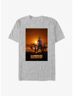 Discount 🥰 Cowboy Bebop Sunset Poster T-Shirt ❤️