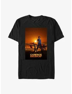 Hot Sale 🔥 Cowboy Bebop Sunset Poster T-Shirt ✔️
