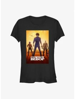 Best Pirce 🔔 Cowboy Bebop Trio Poster Girl's T-Shirt 🤩