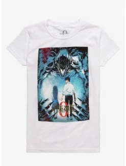 New ⌛ Jujutsu Kaisen 0 Movie Yuta & Rika Poster T-Shirt 🔥
