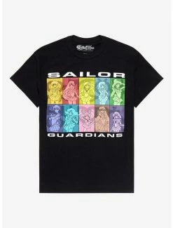 Deals 😍 Sailor Moon Sailor Guardians Panels T-Shirt ❤️