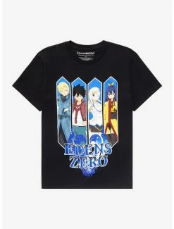 Promo 👏 Edens Zero Panels Boyfriend Fit 👧 Girls T-Shirt ✔️
