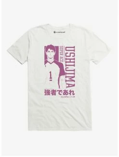 Best deal ❤️ Ushijima Tonal Players White T-Shirt ⌛