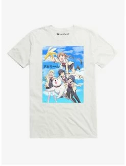 Best deal 😉 Aho Girl White T-Shirt ⌛