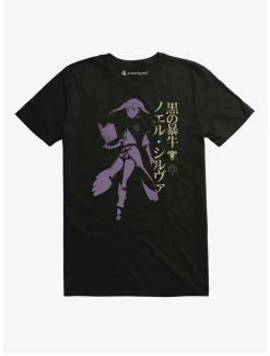 Cheap 🤩 Black Clover Noelle Black T 👚 Shirt 🛒