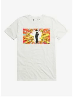 Coupon ⭐ Mob Psycho 2 Screen Shot White T 👚 Shirt 🔥