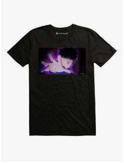 Cheap 🔥 Mob Psycho Screen Shot Black T 👕 Shirt 💯