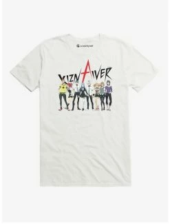 Deals 💯 Character Group Print on T-Shirt 👍