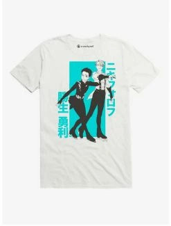 Outlet 🥰 Yuri On Ice Victor And Katsuki T-Shirt 😉