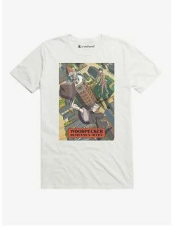 Best Pirce 🔔 Woodpecker Detective T-Shirt ⌛