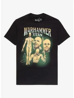 Best Pirce ⌛ Attack On Titan Warhammer Titan Collage T-Shirt ✔️