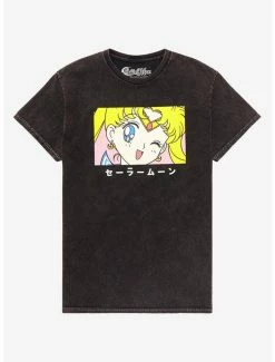 Best reviews of ๐ Sailor Moon Wink Boyfriend Fit ๐ง Girls T-Shirt ๐ฅฐ
