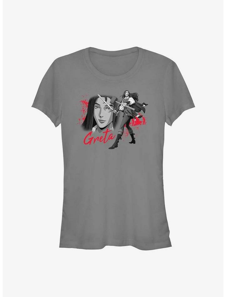Promo ๐ Castlevania Greta ๐ง Girls T-Shirt ๐งจ