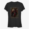Coupon 🔔 Castlevania Root Frame Dracula 👧 Girls T-Shirt 😉