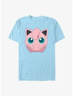 Discount ❤️ Pokemon Jigglypuff Face T-Shirt 👏