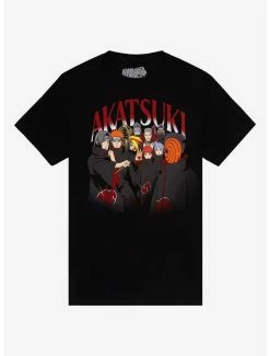 Coupon 🌟 Naruto Shippuden Akatsuki Collage T-Shirt 🧨