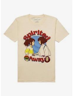 Best Sale 👏 Our Universe Studio Ghibli Spirited Away Duo Retro T-Shirt 😀