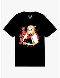 Buy 🤩 Demon Slayer: Kimetsu No Yaiba Kyojuro Rengoku T-Shirt 😍