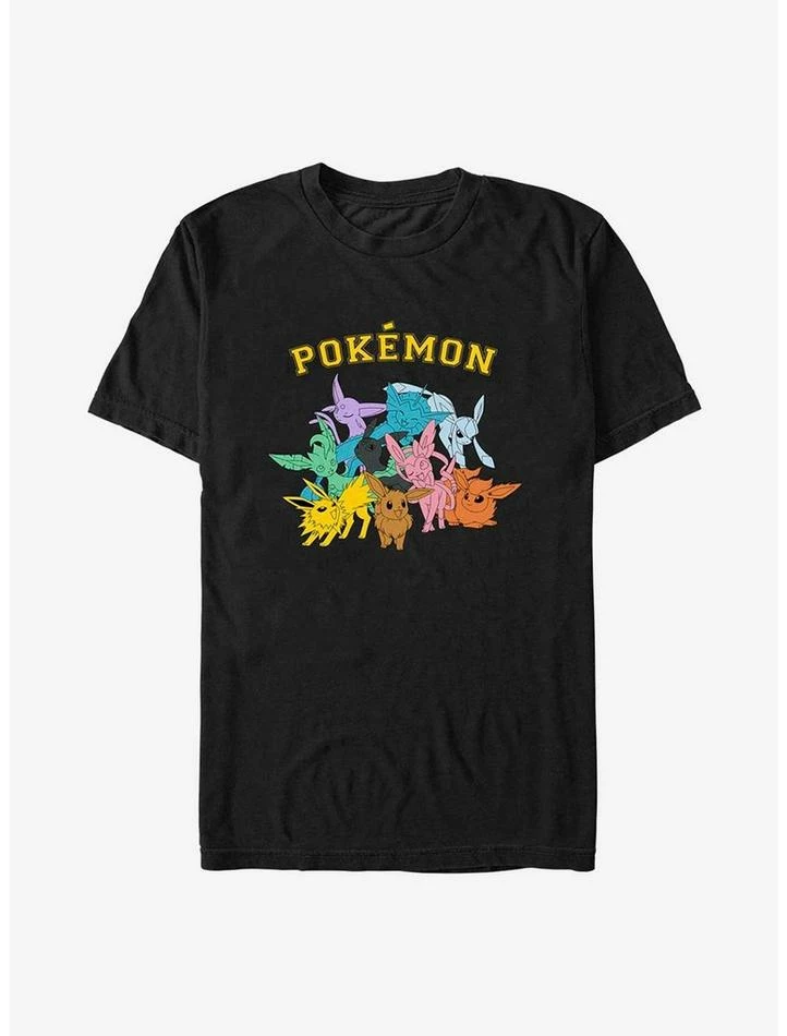 Best Pirce 😀 Pokemon Gotta Catch Eeveelutions T-Shirt ❤️