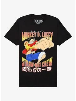 Best Pirce 👍 One Piece Luffy Punch T-Shirt 😉