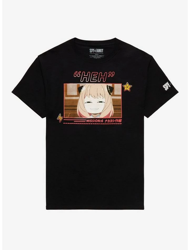 Top 10 β Spy X Family Anya Heh Face T-Shirt π₯