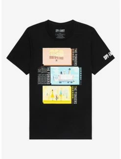 Outlet 🛒 Spy X Family Intro Panels T-Shirt 🛒