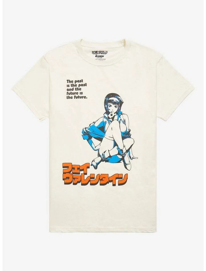 Best deal โค๏ธ Cowboy Bebop Faye Past Future T-Shirt โ๏ธ