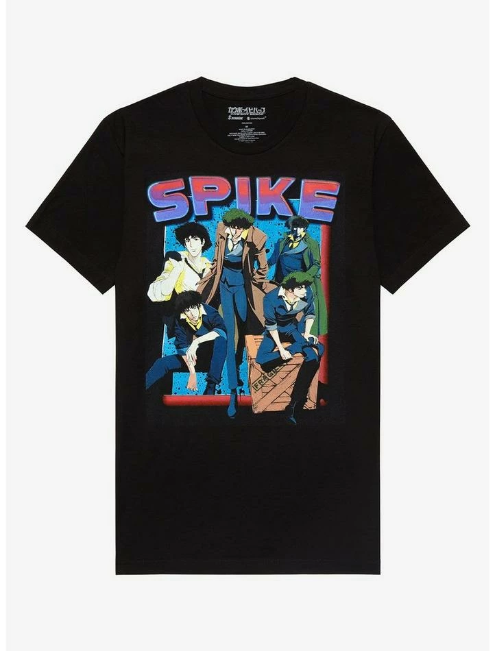 Coupon ๐ Cowboy Bebop Spike Retro Collage T-Shirt ๐