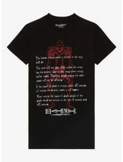 Budget 🤩 Death Note Rules Ryuk T-Shirt 🥰